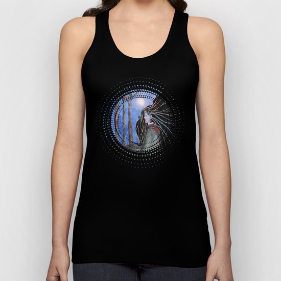 Track 30: In Blue Unisex Tank Top