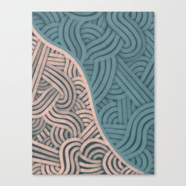 Aesthetic abstract Canvas Print