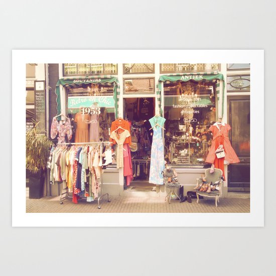 Vintage Shop Art Print