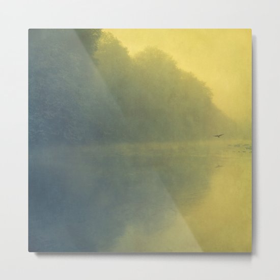 soft reflection Metal Print