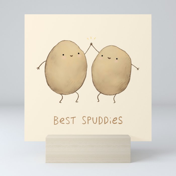 Best Spuddies Mini Art Print