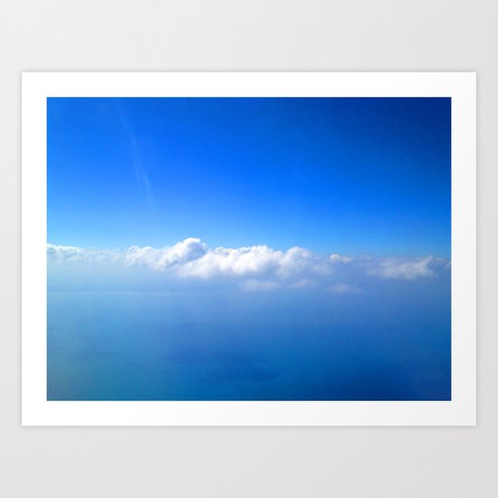 Ocean Sky Art Print