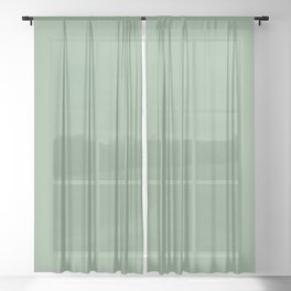 Alga Moss Sheer Curtain