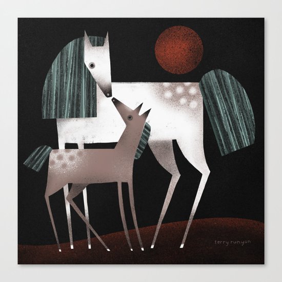 NUZZLE Canvas Print