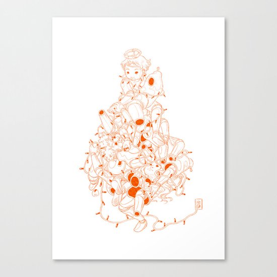 Recycled Canvas Print