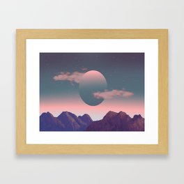 Mystic Mountains Framed Art Print