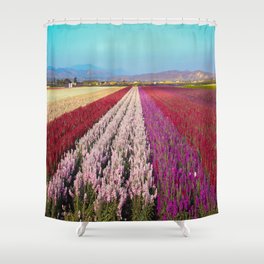 Flower Field Shower Curtain