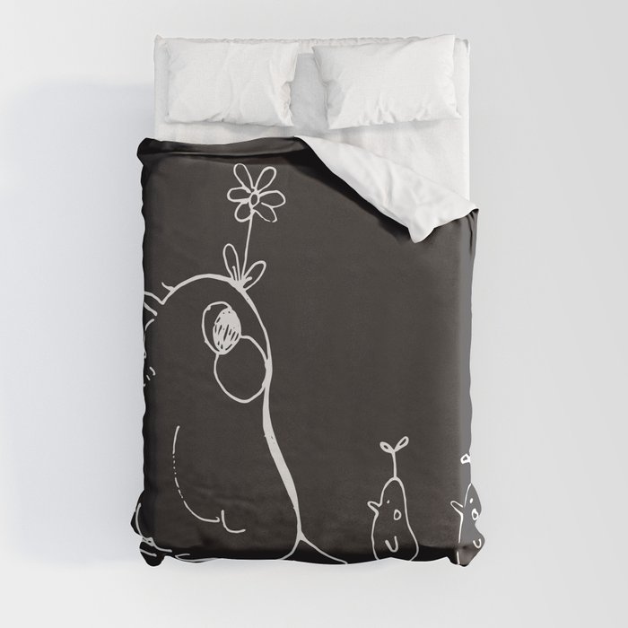 Momma Bird Duvet Cover