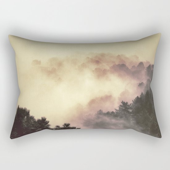 "Surprise misty forest" Rectangular Pillow