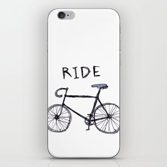 bike ride iPhone & iPod Skin