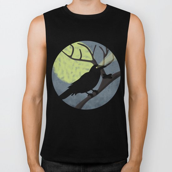 Crow Biker Tank