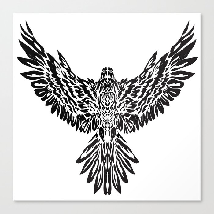 Spirit Falcon Canvas Print