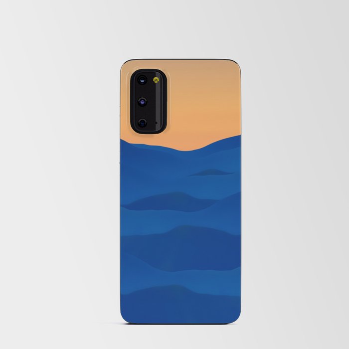 landscape waves Android Card Case