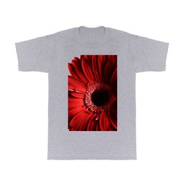 Red flower T Shirt | Typography, Photo, Natur, Flower, Beautiful, Nature, 123, Flowers, Blume, Blumen 
