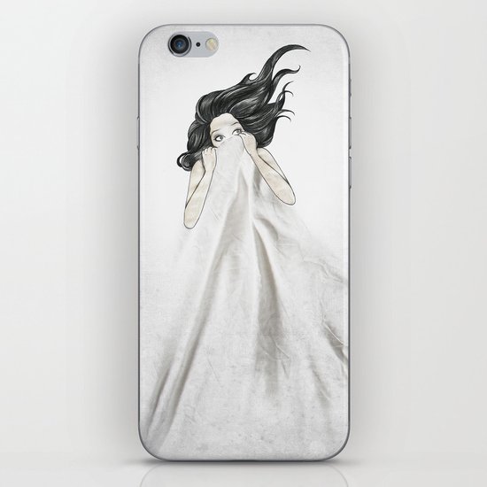 White As A Sheet iPhone & iPod Skin