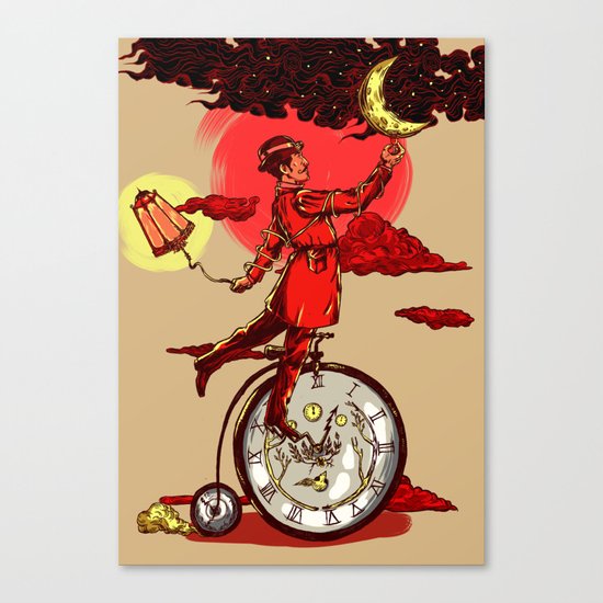 Solving Time Canvas Print