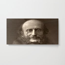 Portrait of Offenbach by Nadar Metal Print | Vintage, Photo, Music, People 