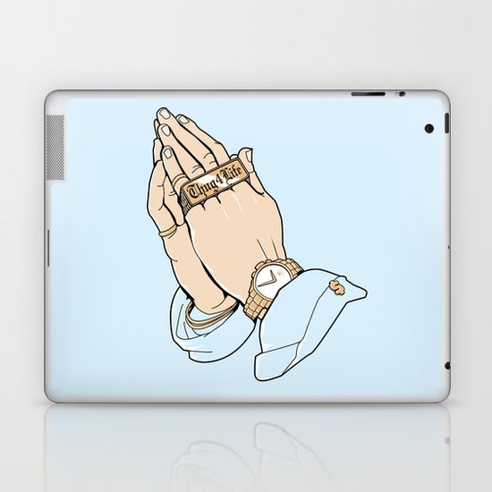 Thug Prayer Laptop & iPad Skin