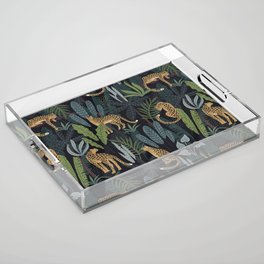 Wild Cheetah Prints Acrylic Tray