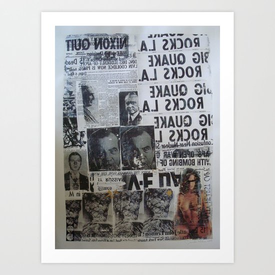 MORE NEWS Art Print