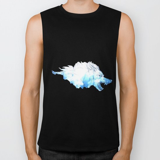 Wolf Biker Tank