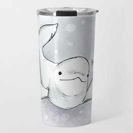 Beluga Greeting Travel Mug