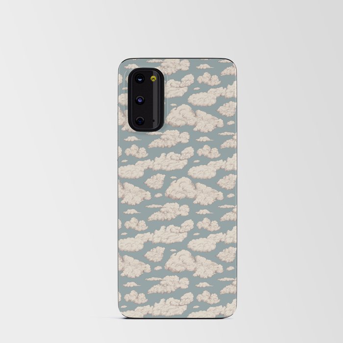 Vintage Clouds Seamless Pattern Android Card Case