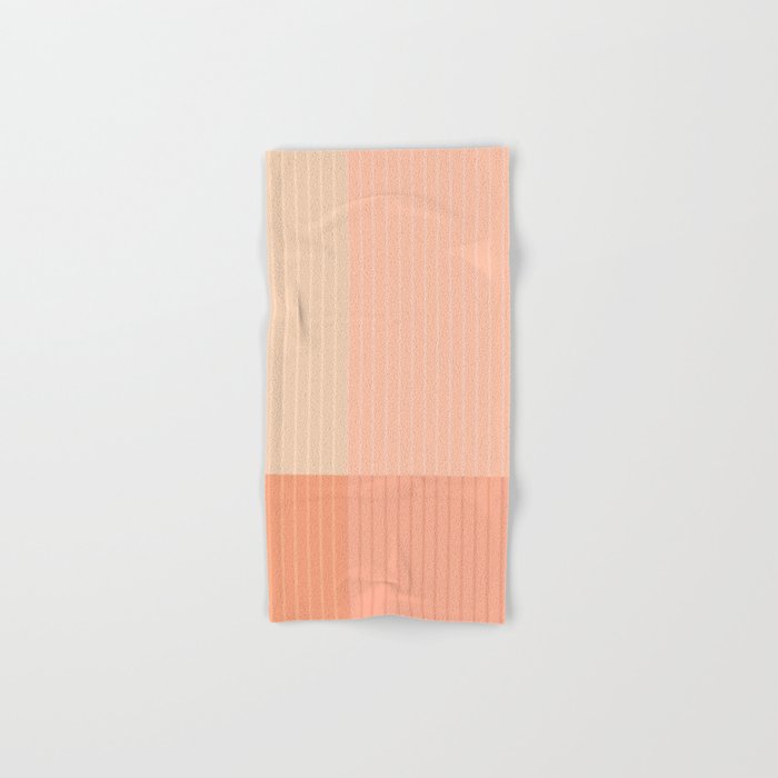 Color Block Line Abstract II Hand & Bath Towel