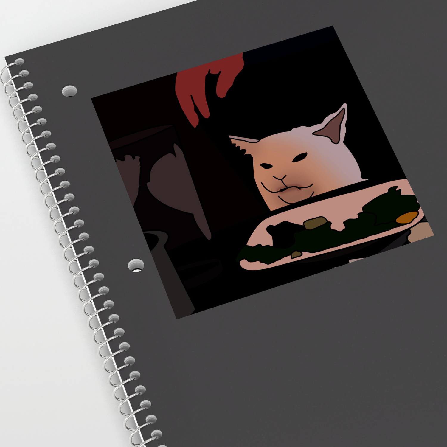 Salad Cat Meme Sticker By Zivile Society6 Bengal cat, bengal cat siberian cat sphynx cat somali cat siamese cat, kitten transparent background png clipart. salad cat meme sticker by zivile
