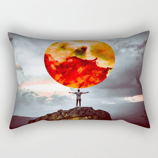 world of possibilities Rectangular Pillow