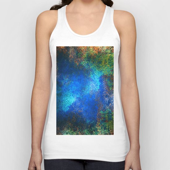 wall texture inside blues Unisex Tank Top