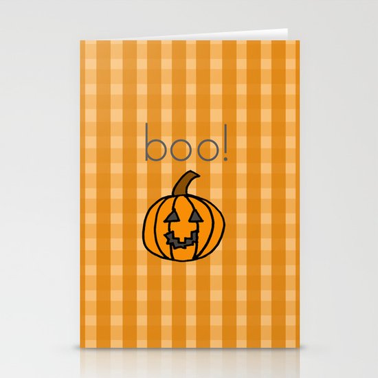 October, boo! Stationery Cards