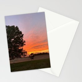 Midwest Sunset Stationery Card