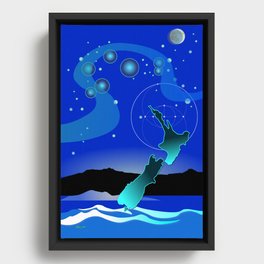 Matariki Magic Framed Canvas