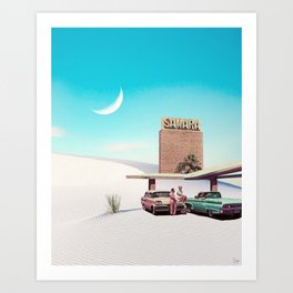 Sahara Sky Art Print