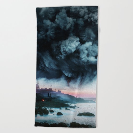 Atomic Boy Beach Towel