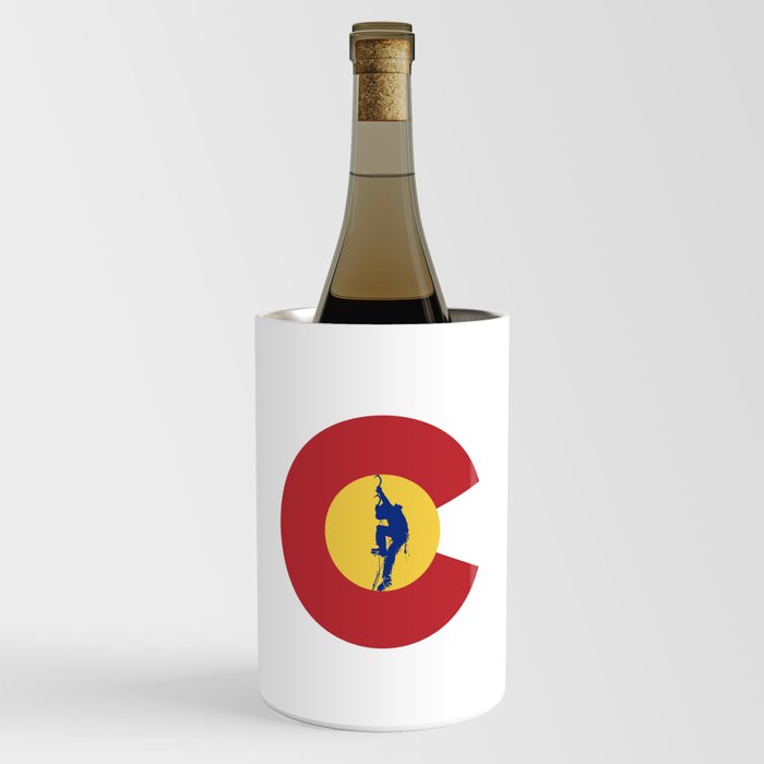 Colorado Ice Climbing Wine Chiller