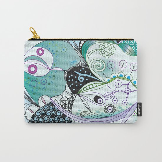 Winter tangle Carry-All Pouch