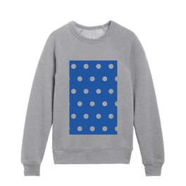 Polka Dots Pattern 11 Kids Crewneck