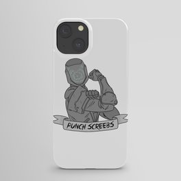 punch screebs iPhone Case