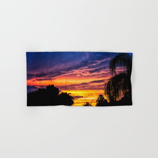 Florida Sunset Hand & Bath Towel