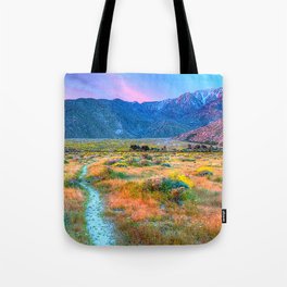 Santa Rosa and San Jacinto Mountains Tote Bag