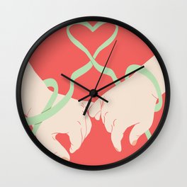 You're mine and I'm yours Wall Clock