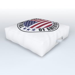The United States of America - USA Outdoor Floor Cushion