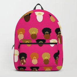 afro puff backpack