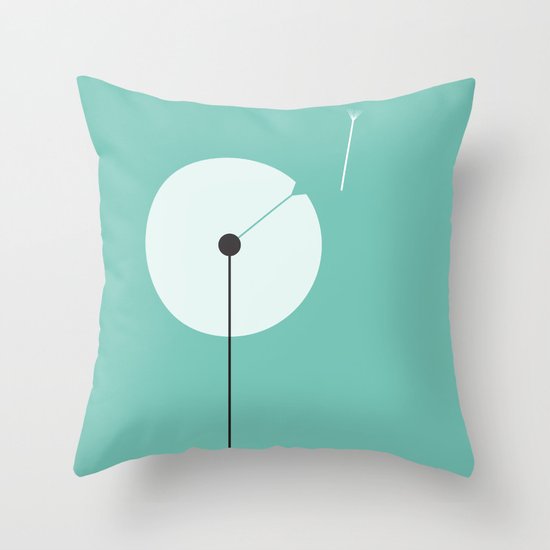 Dandelion Throw Pillow