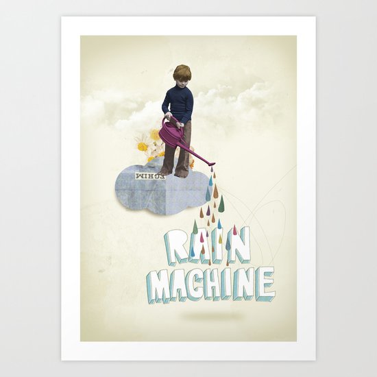 Rain Machine Art Print