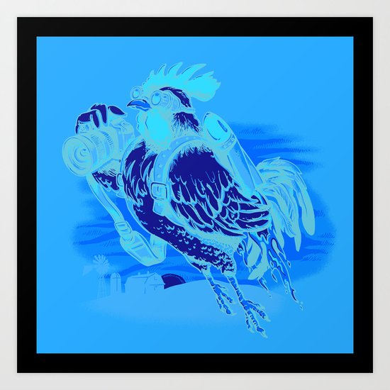 Aerial Perspective Art Print