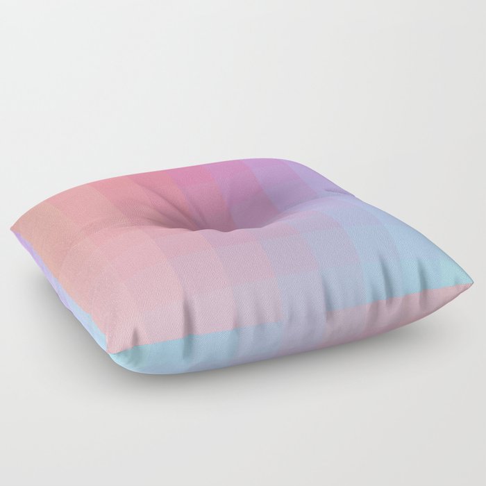 Lumen, Pink and Violet Glow Floor Pillow
