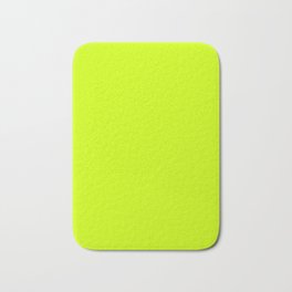Bright green lime neon color Badematte
